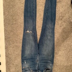 Levi's Blue Distressed Jeans